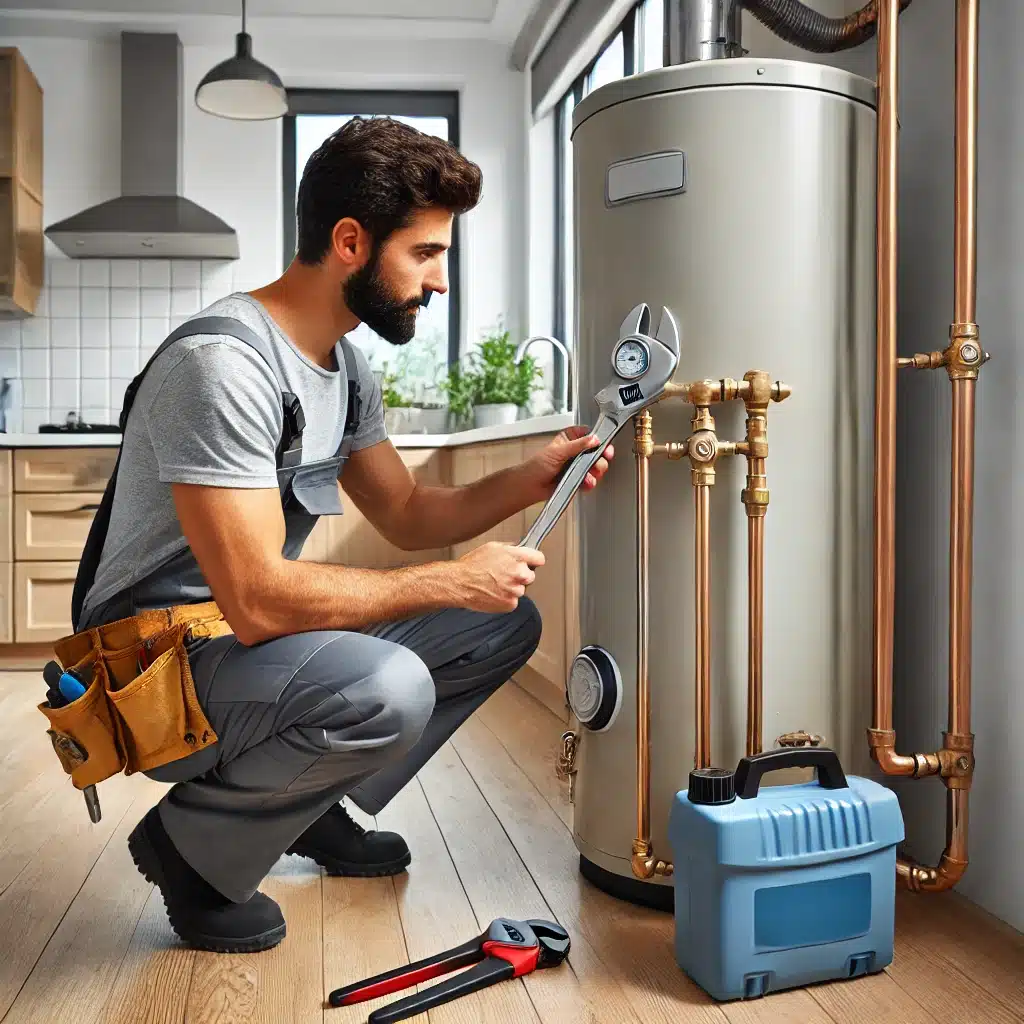 Plomero realizando mantenimiento preventivo en hogar | Fontanero GDL