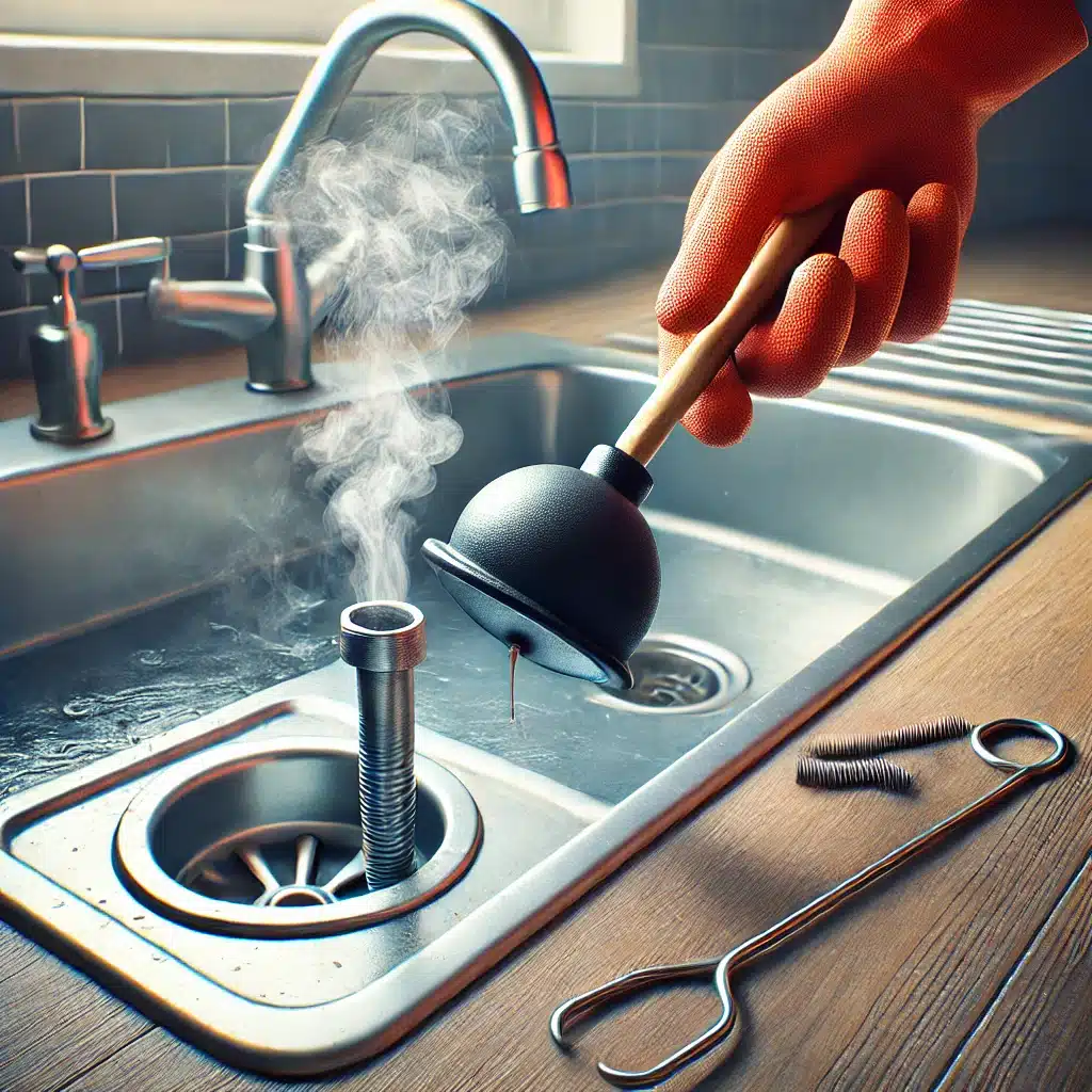 Métodos caseros para desatascar desagües: agua hirviendo, desatascador y gancho. | Fontanero GDL