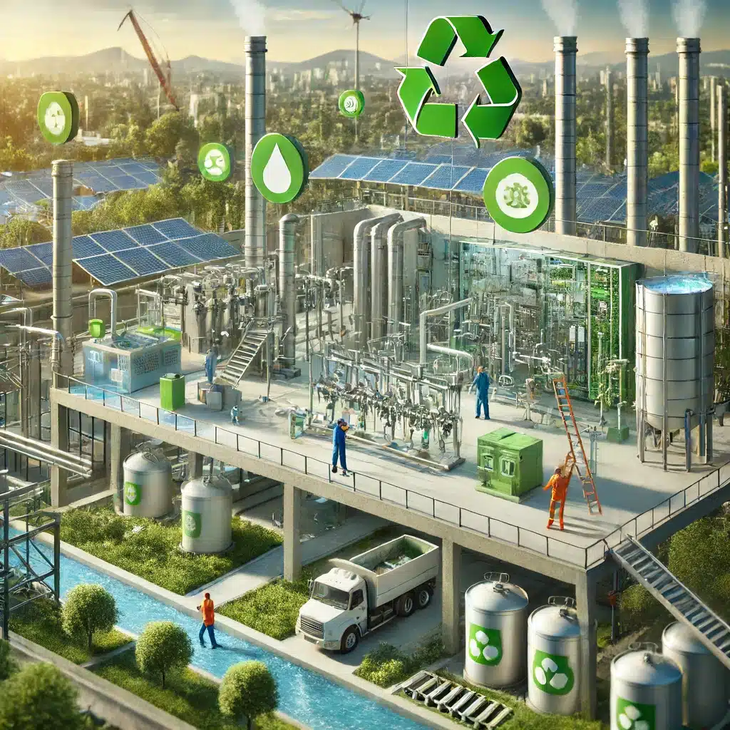 Sistemas de plomería industrial sostenible con paneles solares y tecnologías verdes | Fontanero GDL